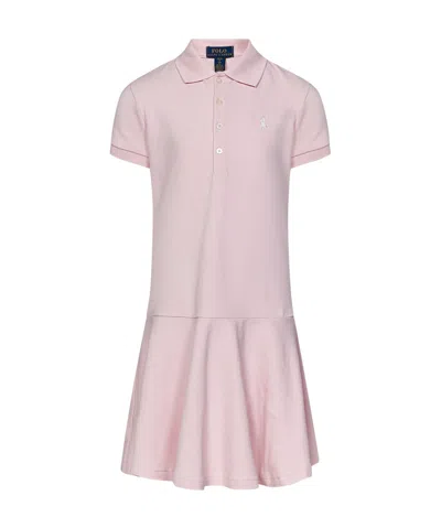 Polo Ralph Lauren Short-sleeved Skirt In Pink