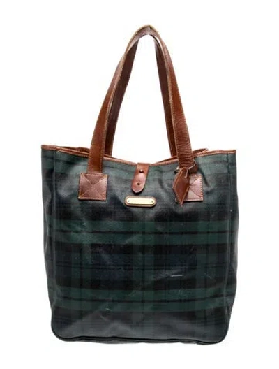Pre-owned Polo Ralph Lauren Shoulder Bag In Green