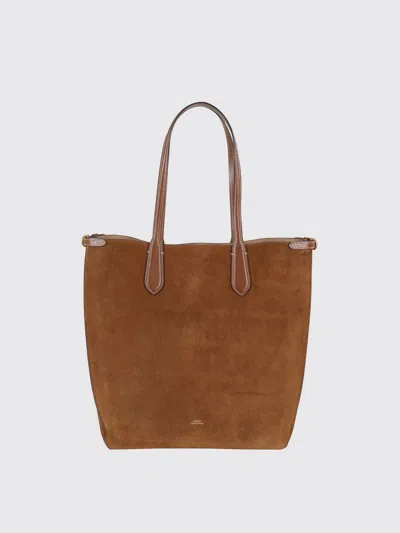 Polo Ralph Lauren Shoulder Bag  Woman Color Leather In Brown