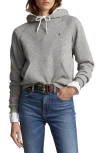 Polo Ralph Lauren Regular Fit Hoodie In Dark Vintage Heather