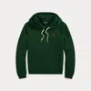 Polo Ralph Lauren Shrunken Fit Fleece Hoodie In Green