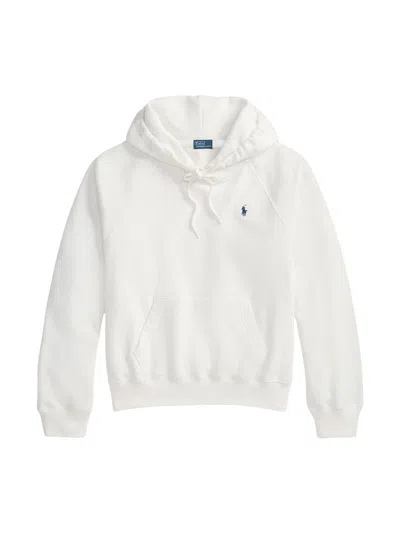 Polo Ralph Lauren Shrunken Fit Sweatshirt In White