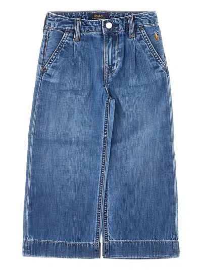 Polo Ralph Lauren Kids' Side-pocket Jeans In Blue