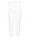 Polo Ralph Lauren Side-stripe Track Pants In White