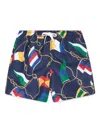 Polo Ralph Lauren Traveler Swim Trunk In Blue