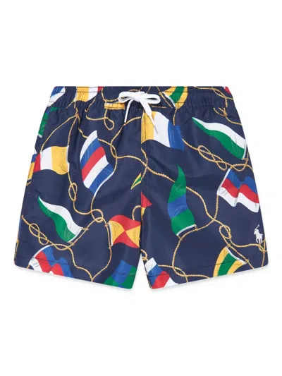 POLO RALPH LAUREN SIGNAL FLAGS SWIM SHORTS