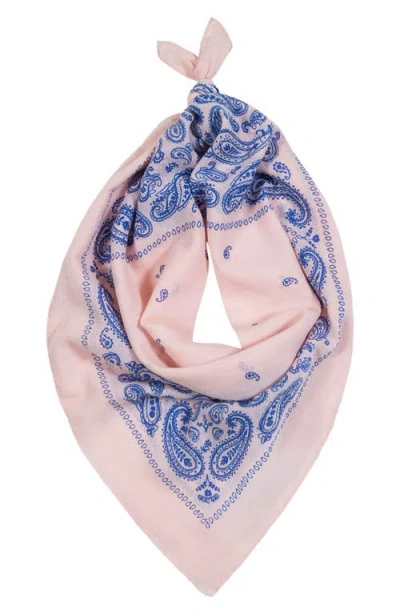 Polo Ralph Lauren Signature Bandana Print Scarf In Neutral