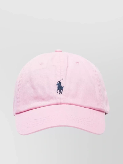 Polo Ralph Lauren Signature Cap With Curved Brim And Ventilation In Pastel