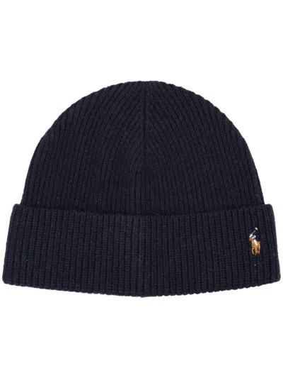POLO RALPH LAUREN POLO RALPH LAUREN SIGNATURE PONY WOOL-BLEND BEANIE ACCESSORIES