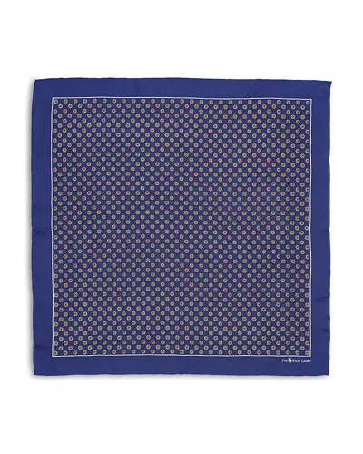 Polo Ralph Lauren Silk Bandana In Blue