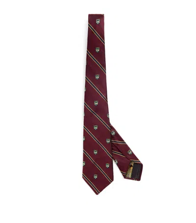 Polo Ralph Lauren Silk Crest Stripe Tie