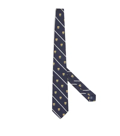Polo Ralph Lauren Silk Jacquard Tie In Blue