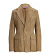 Polo Ralph Lauren Silk-linen Preston Jacket In Beige