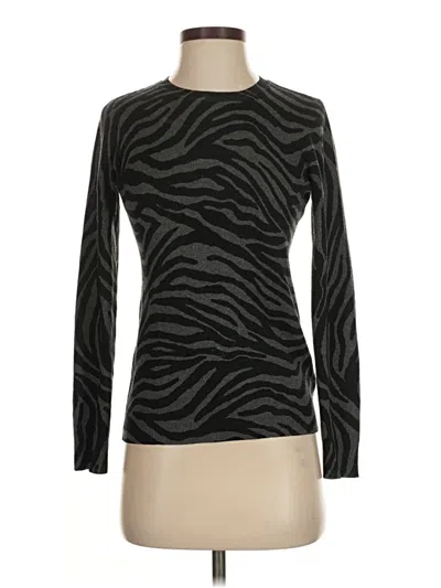 Pre-owned Polo Ralph Lauren Silk Pullover Sweater In Black