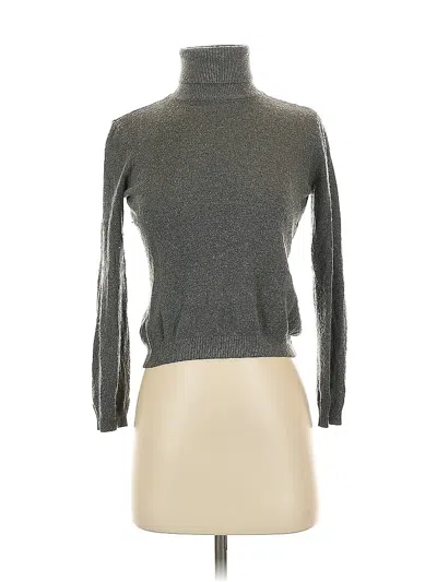 Pre-owned Polo Ralph Lauren Silk Pullover Sweater In Gray