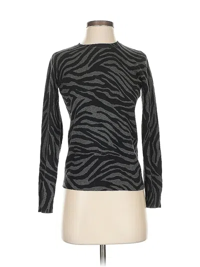 Pre-owned Polo Ralph Lauren Silk Pullover Sweater In Silver