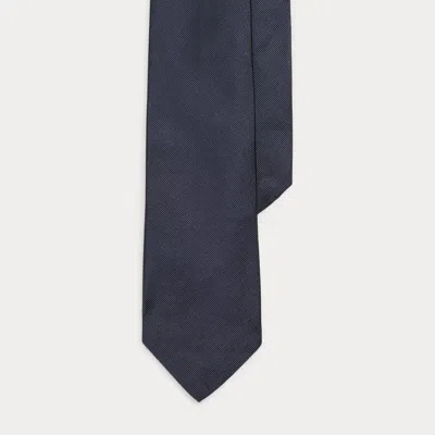 Polo Ralph Lauren Silk Repp Tie In Blue