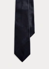 Polo Ralph Lauren Silk Satin Tie In Black