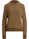 Polo Ralph Lauren Silk Sweater In Brown
