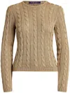 Polo Ralph Lauren Silk Sweater In Neutrals