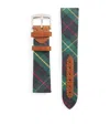 Polo Ralph Lauren Silk Tartan Watch Strap