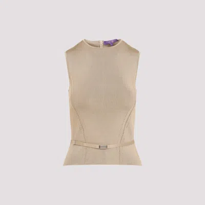 POLO RALPH LAUREN SLEEVELESS CREW NECK TOP