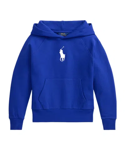 Polo Ralph Lauren Kids' Simple Pullover Hoodie In Blue