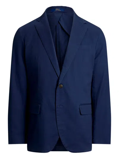 Polo Ralph Lauren Single-breasted Blazer In Blue