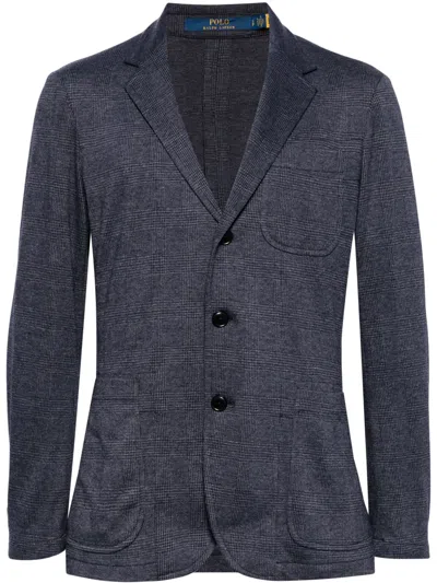 Polo Ralph Lauren Single-breasted Blazer In Blue