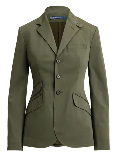 Polo Ralph Lauren Single-breasted Blazer In Green