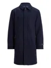Polo Ralph Lauren Wool Langdon Overcoat In Blue