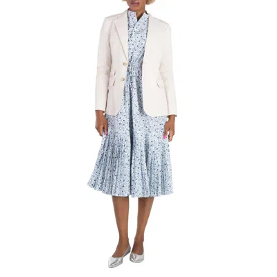 Polo Ralph Lauren Single-breasted Cotton Blazer In White