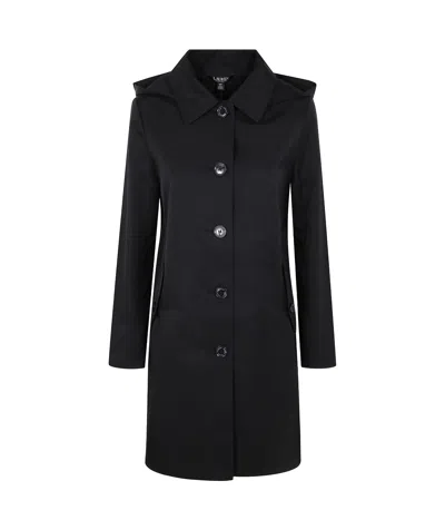 Polo Ralph Lauren Single-breasted Windbreaker In Black