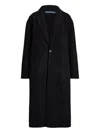 Polo Ralph Lauren Single-button Coat In Black