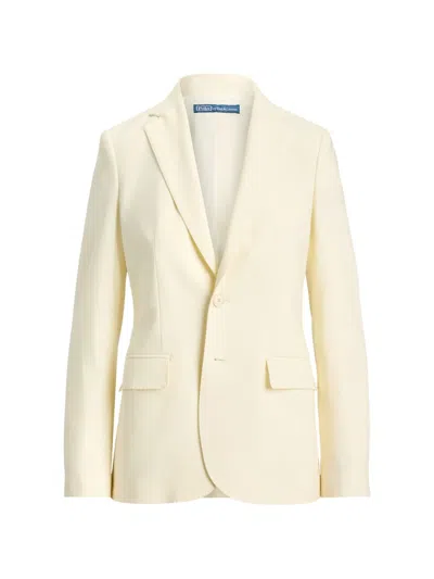 Polo Ralph Lauren Single-breasted Blazer In Neutrals