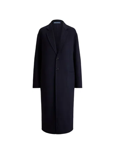 Polo Ralph Lauren Single-breasted Coat In Blue