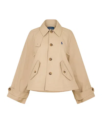 Polo Ralph Lauren Single-breasted Coat In Brown