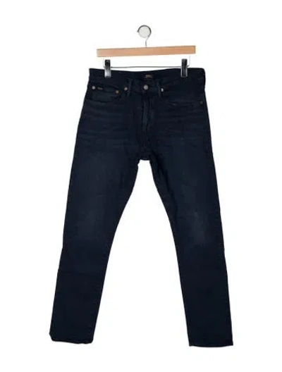 Pre-owned Polo Ralph Lauren Skinny Jeans In Black