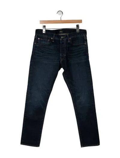 Pre-owned Polo Ralph Lauren Skinny Jeans In Black