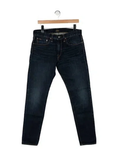 Pre-owned Polo Ralph Lauren Skinny Jeans In Black