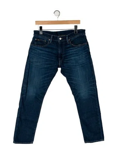 Pre-owned Polo Ralph Lauren Skinny Jeans In Blue