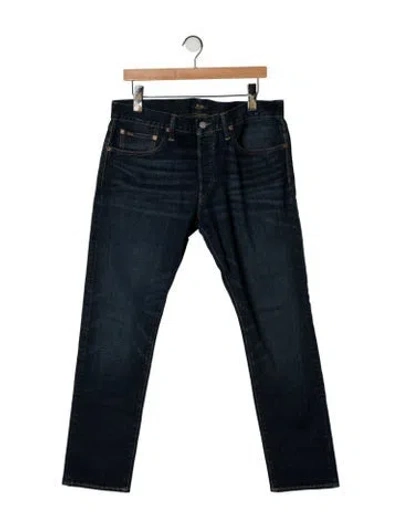 Pre-owned Polo Ralph Lauren Skinny Jeans In Blue