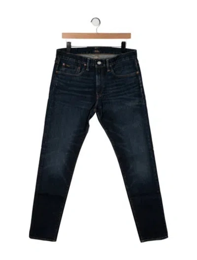 Pre-owned Polo Ralph Lauren Skinny Jeans In Blue