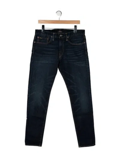 Pre-owned Polo Ralph Lauren Skinny Jeans In Blue
