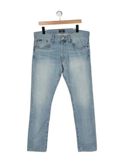 Pre-owned Polo Ralph Lauren Skinny Jeans In Blue