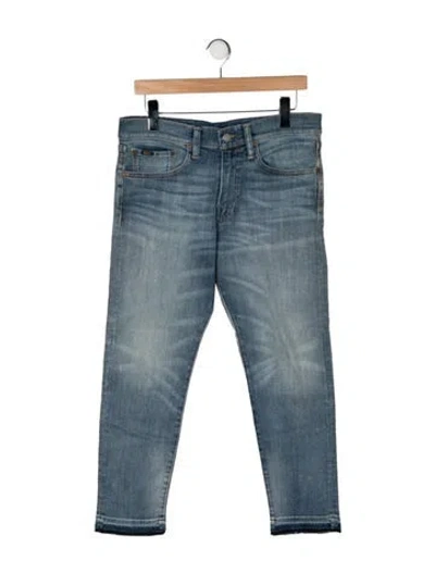 Pre-owned Polo Ralph Lauren Skinny Jeans In Blue