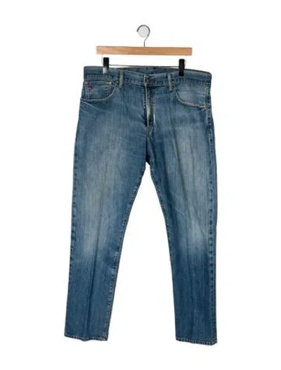 Pre-owned Polo Ralph Lauren Skinny Jeans In Blue