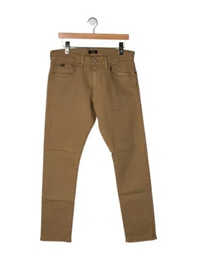 Pre-owned Polo Ralph Lauren Skinny Jeans In Brown