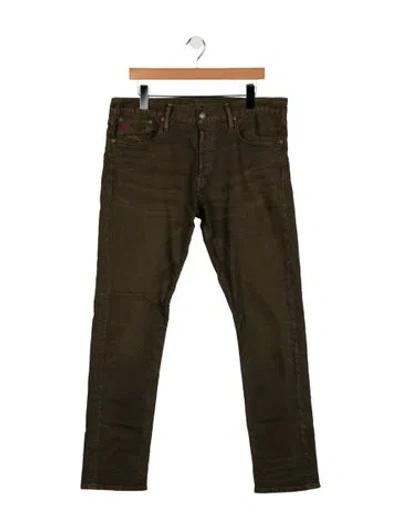 Pre-owned Polo Ralph Lauren Skinny Jeans In Green