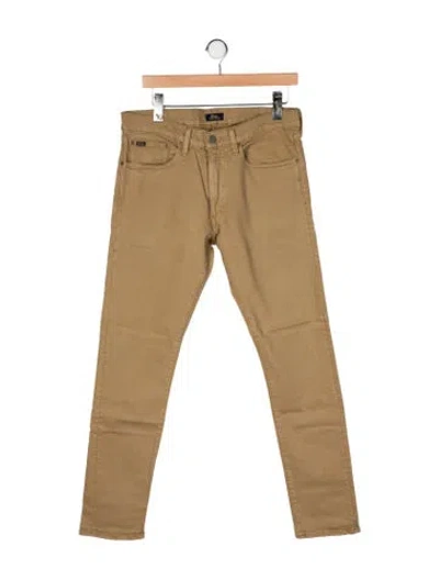 Pre-owned Polo Ralph Lauren Skinny Jeans In Neutral